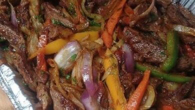Sizzling Spicy Steak Fajitas