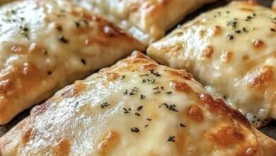 Chicken Alfredo Calzone