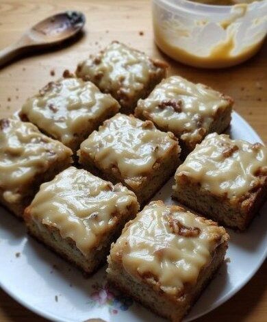 Banana Bread Brownies with Brown Butter Frosting