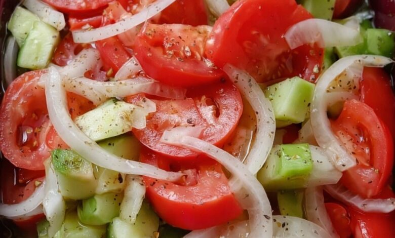 Marinated Cucumber Salad