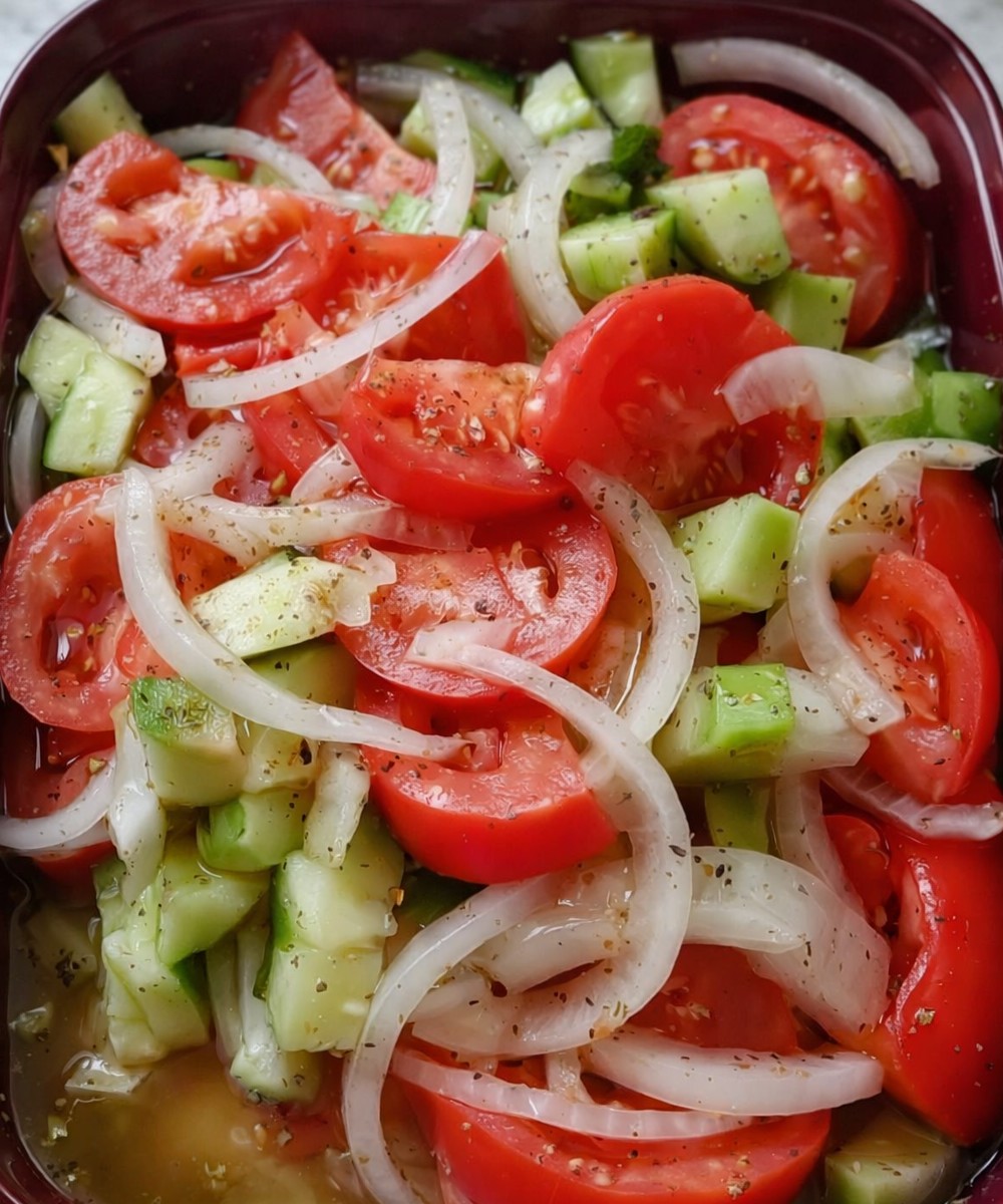 Marinated Cucumber Salad