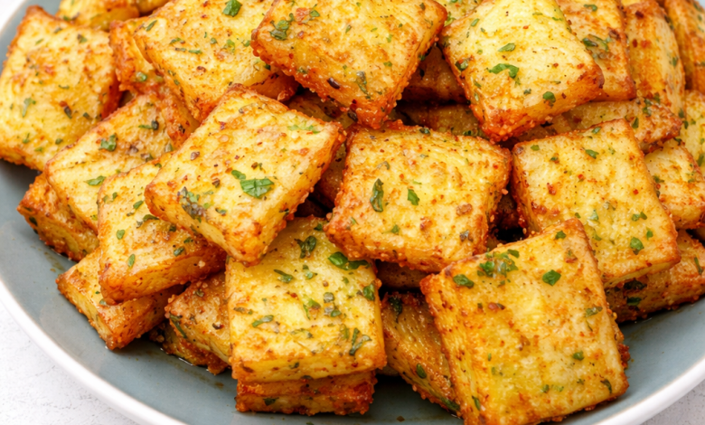 Crispy Potato Squares