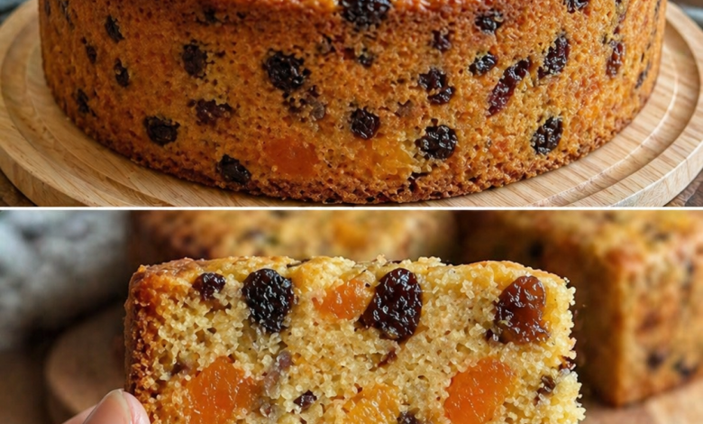 No-Sugar, No-Flour Oatmeal, Apple, and Carrot Cake