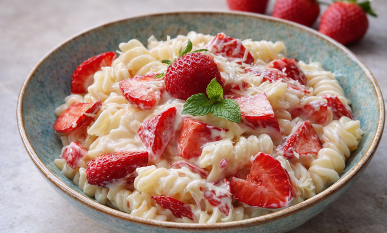 Pasta with Strawberries