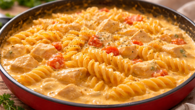 Southern Potluck Creamy chicken pasta