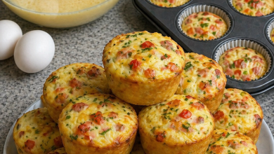 Vegetable Omelet Muffins
